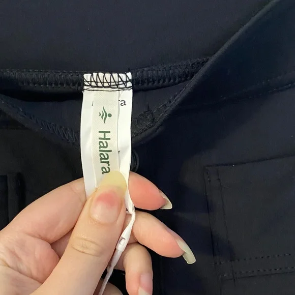 HALARA DayStretch High Waisted Pockets Straight Leg Casual Pants - Picture 4 of 5